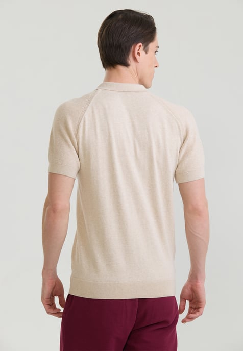Polo Shirt Short Sleeve Knit Polo Shirt Short Sleeve - Image 3