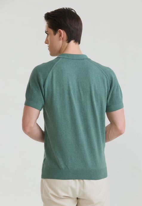 Polo Shirt Short Sleeve Knit Polo Shirt Short Sleeve - Image 3