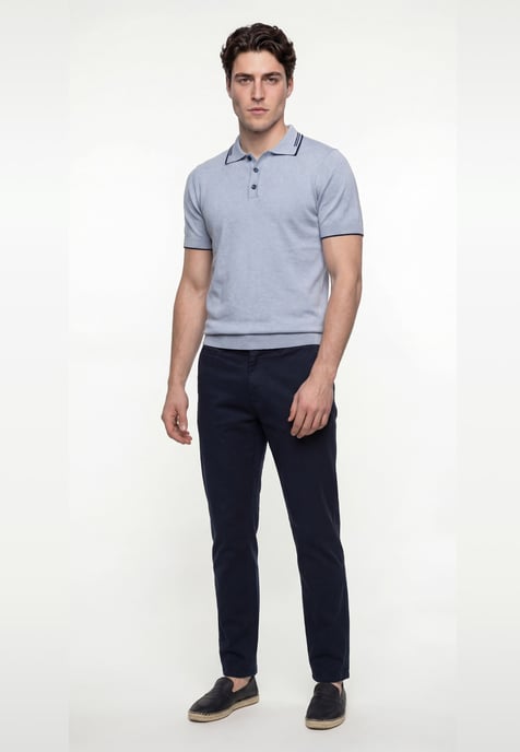 Polo Shirt Short Sleeve Knit Polo Shirt Short Sleeve - Image 2