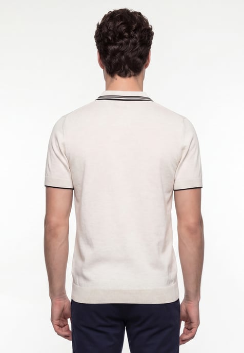 Polo Shirt Short Sleeve Knit Polo Shirt Short Sleeve - Image 3