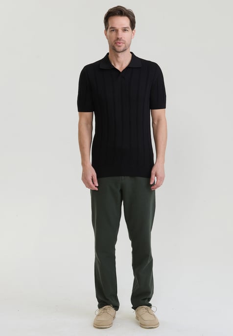 Polo Shirt Short Sleeve Knit Polo Shirt Short Sleeve - Image 2