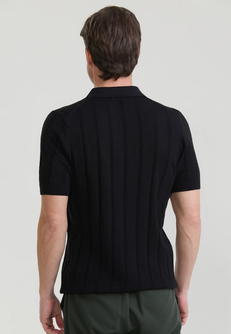 Polo Shirt Short Sleeve Knit Polo Shirt Short Sleeve - Image 3