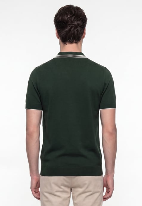 Polo Shirt Short Sleeve Knit Polo Shirt Short Sleeve - Image 3