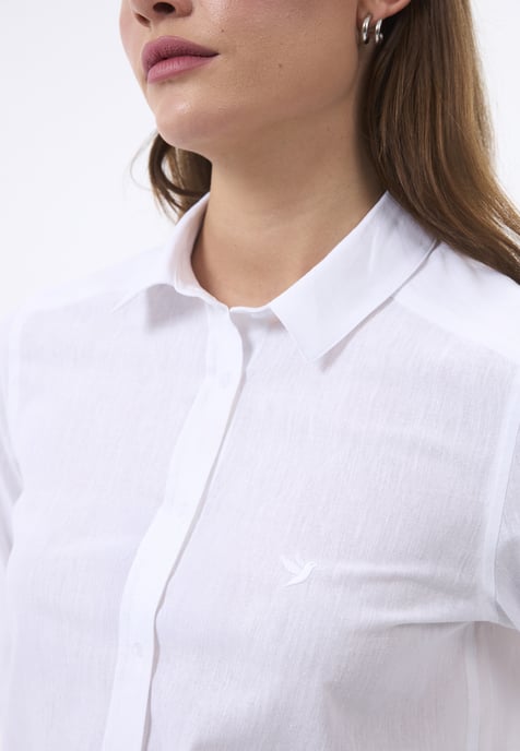 Shirt Linen Blended Shirt - Image 3