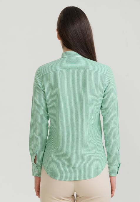 Shirt Striped Long Sleeve Shirt - Image 3