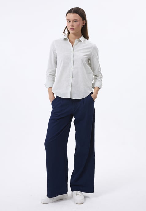 Shirt Linen Blended Shirt - Image 2