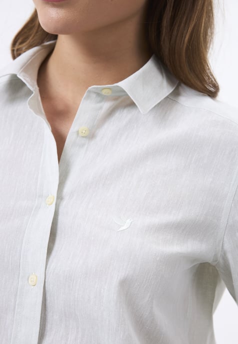 Shirt Linen Blended Shirt - Image 3