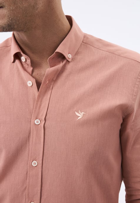 Shirt Linen Blend Shirt - Image 3