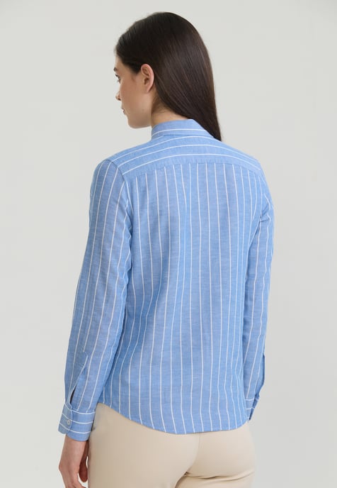 Shirt Striped Long Sleeve Shirt - Image 3