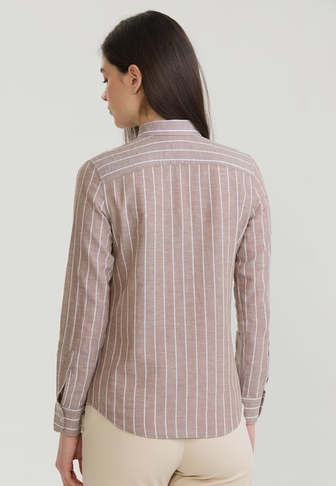 Shirt Striped Long Sleeve Shirt - Image 3