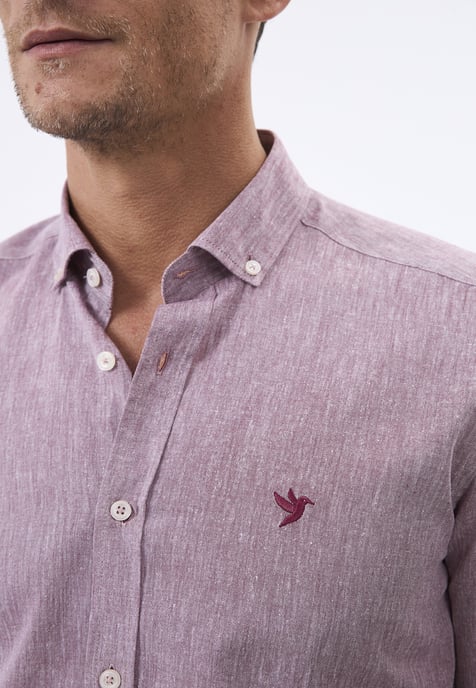 Shirt Linen Blend Shirt - Image 3