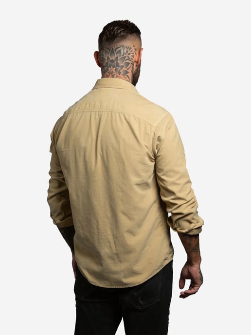Checker Mannen Overhemd Dynasty Cord - Image 3