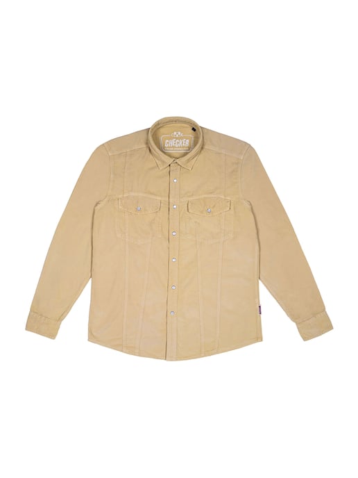 Checker Mannen Overhemd Dynasty Cord - Image 5