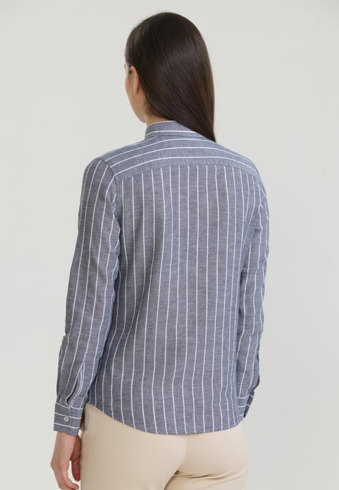 Shirt Striped Long Sleeve Shirt - Image 3