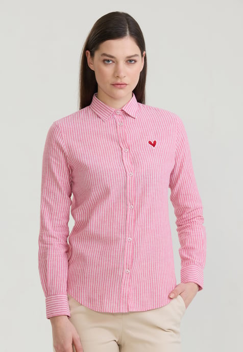 Shirt Striped Long Sleeve Shirt - Image 1