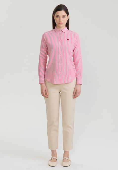 Shirt Striped Long Sleeve Shirt - Image 2