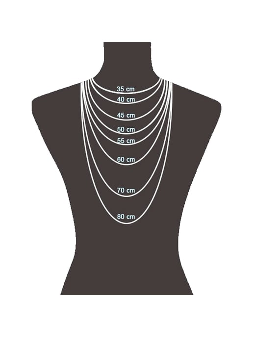 Zeeme Basic Necklace 925/- sterling silver 45cm long - Image 2