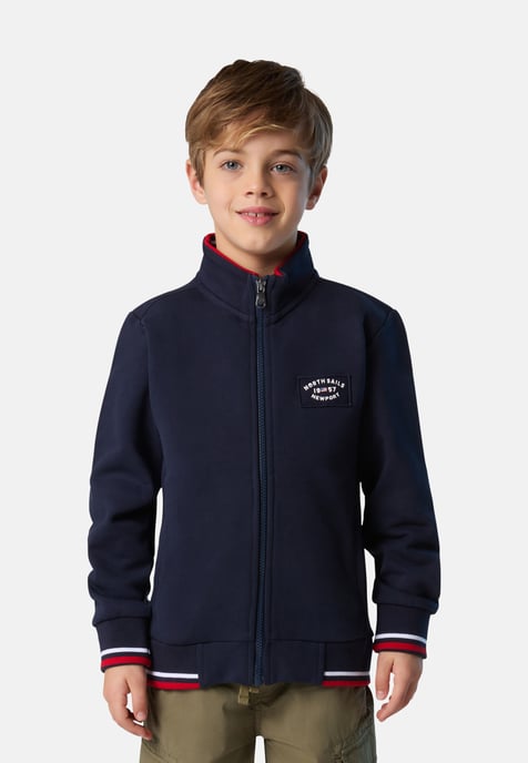 North Sails Sweatshirt Full-zip with Newport label - Image 1