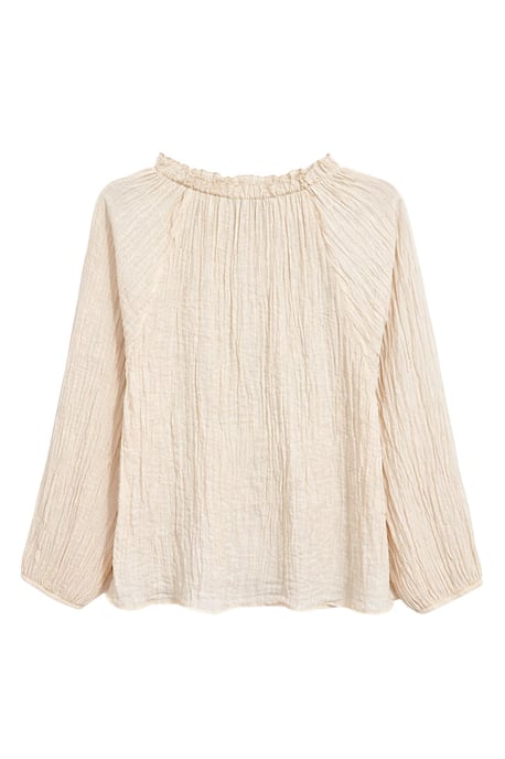 Crew Neck Blus med Knutdetalj - Image 4