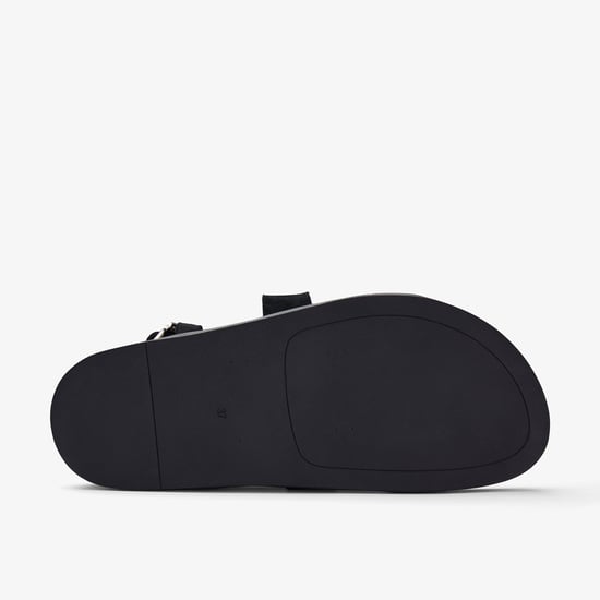 Zarlea Strap Black Sandals - Image 3