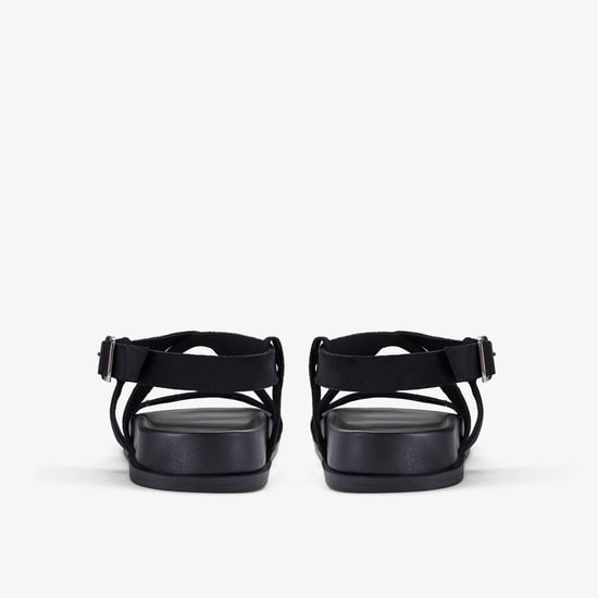 Zarlea Strap Black Sandals - Image 5