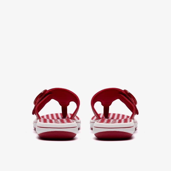 Brinkley Cove Red/White Sandals - Image 5