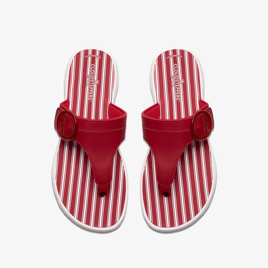 Brinkley Cove Red/White Sandals - Image 6