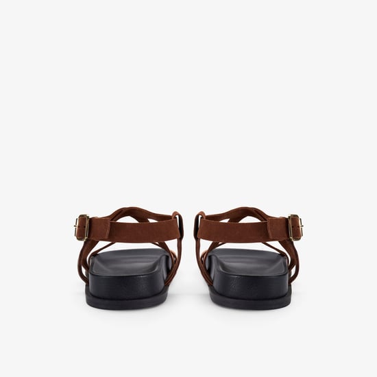 Zarlea Strap Tan Sandals - Image 5