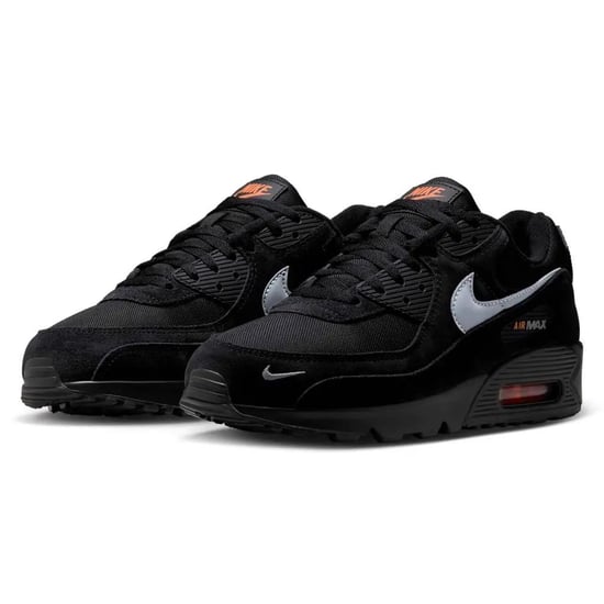 Nike Air Max 90 Men’s Trainers Black/Orange - Image 2