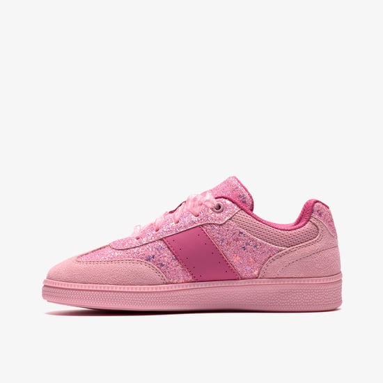 CypressLace O. Pink Sparkle Trainers - Image 2