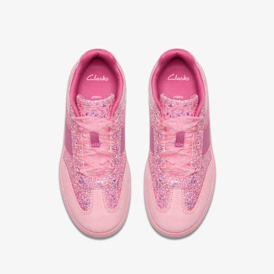 CypressLace O. Pink Sparkle Trainers - Image 6