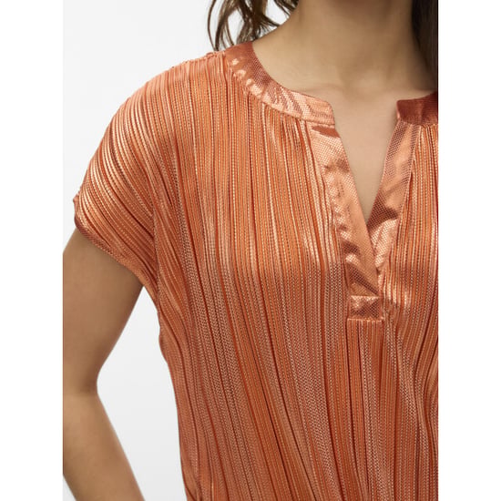 Vero Moda Vmkuvi s/s v-neck top jrs btq nl - Image 3