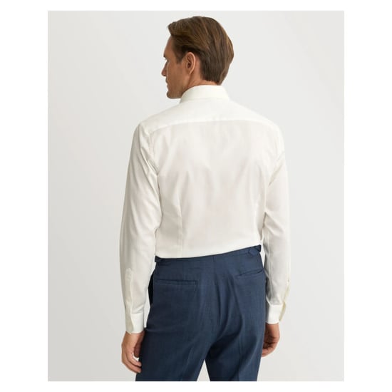 Eton Solid signature twill shirt lange mouw overhemden 100012342 - Image 4