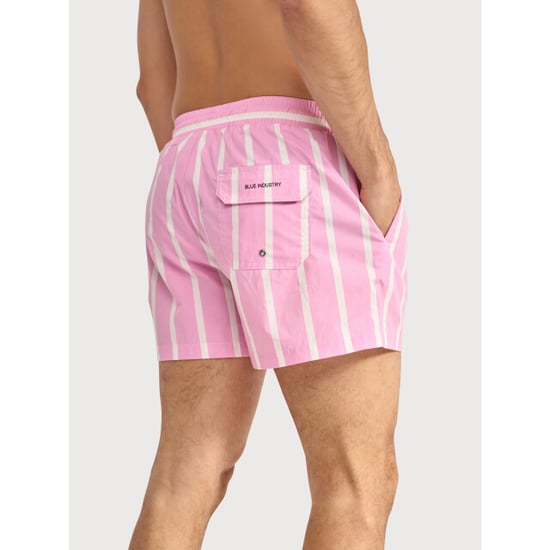 Blue Industry De gestreepte swimshort | - Image 4