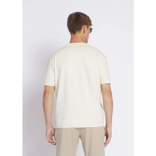 Aeden Silver tee off white - Image 4