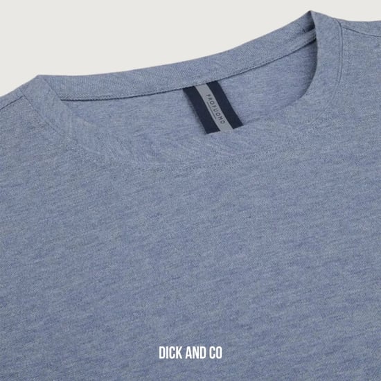 Profuomo Ppxt10004i t-shirt crew neck ss mid blue - Image 3