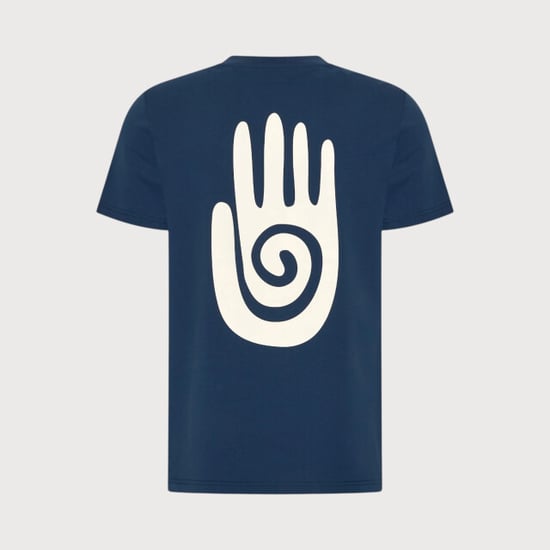 Blue Industry Het backprint t-shirt | - Image 2