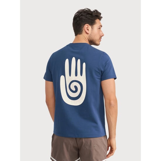 Blue Industry Het backprint t-shirt | - Image 5