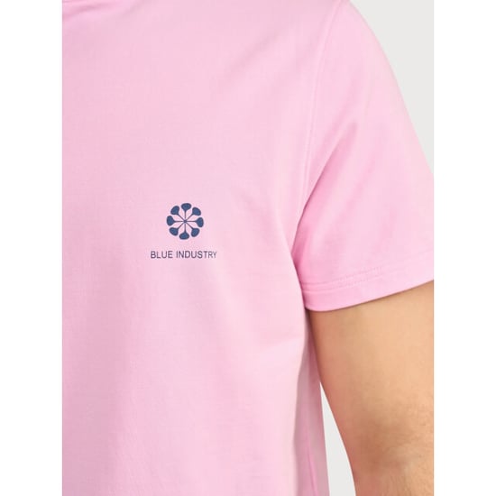 Blue Industry Het backprint t-shirt | - Image 5