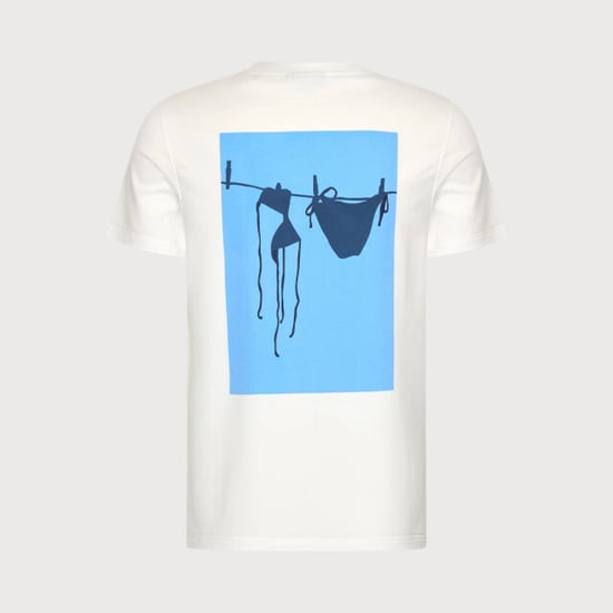Blue Industry Het backprint t-shirt | - Image 6