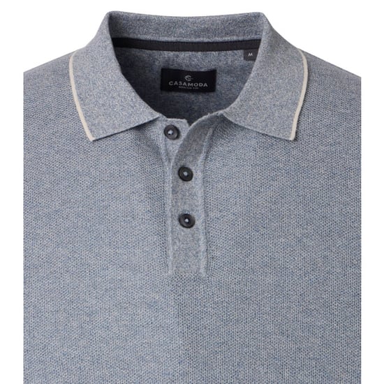 Casamoda Heren polo 126320001 116 bering sea - Image 3