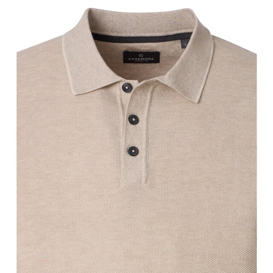 Casamoda Heren polo 126320001 668 plaza taupe - Image 5