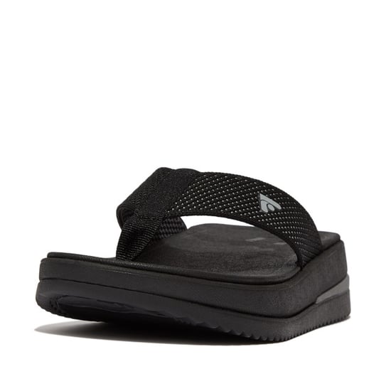 FitFlop Surff two-tone webbing toe-post sandals - Image 1