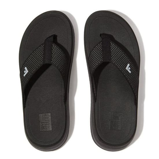 FitFlop Surff two-tone webbing toe-post sandals - Image 2