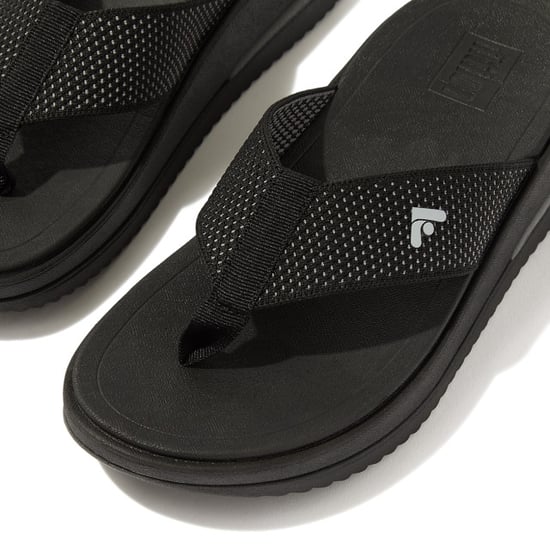 FitFlop Surff two-tone webbing toe-post sandals - Image 5