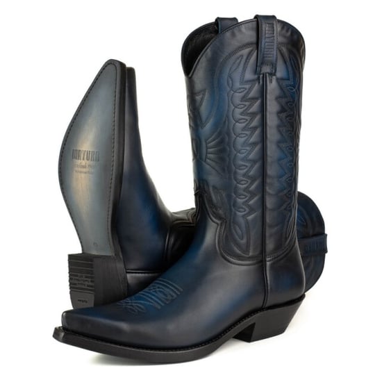 Mayura Boots Cowboy western rocker biker 1920-texas azul - Image 4