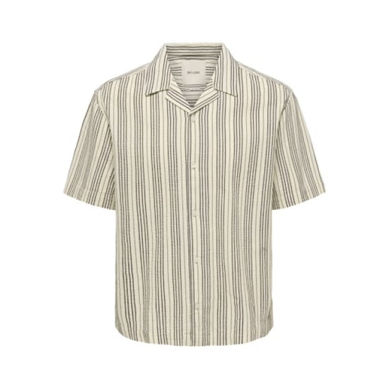 Only & Sons onscruz rlx seersucker resort ss sh 22038003 antique white - Image 1