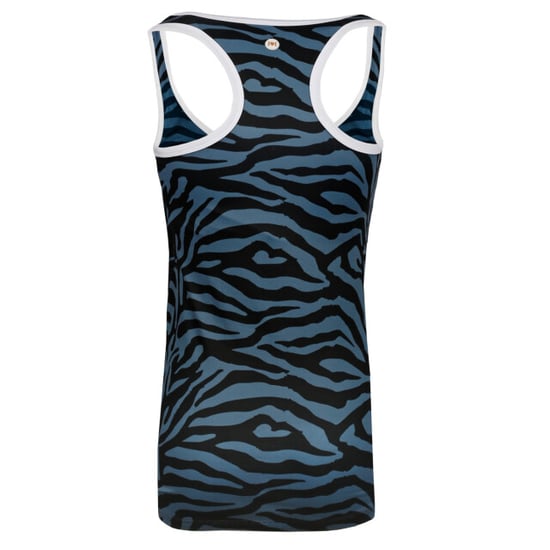 Q1905 Q tanktop print madrid bg + print bg/china blue - Image 5