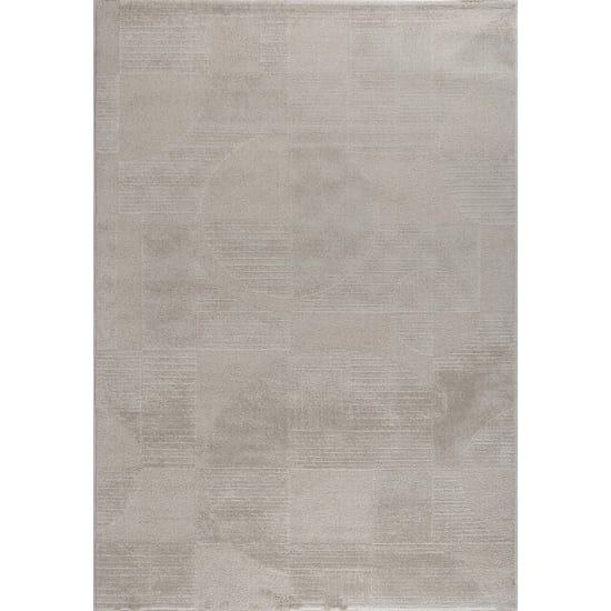 Muratap Vivant japandi abstract vloerkleed laagpolig beige- 160x230 cm - Image 2
