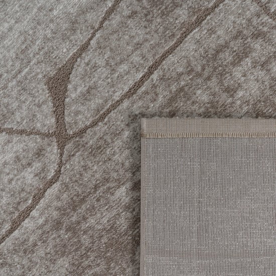 Muratap Vivant marmer rond vloerkleed laagpolig beige- 160 cm rond - Image 2